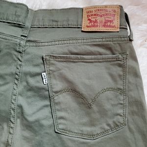 Levi's Sage Green Super Skinnies